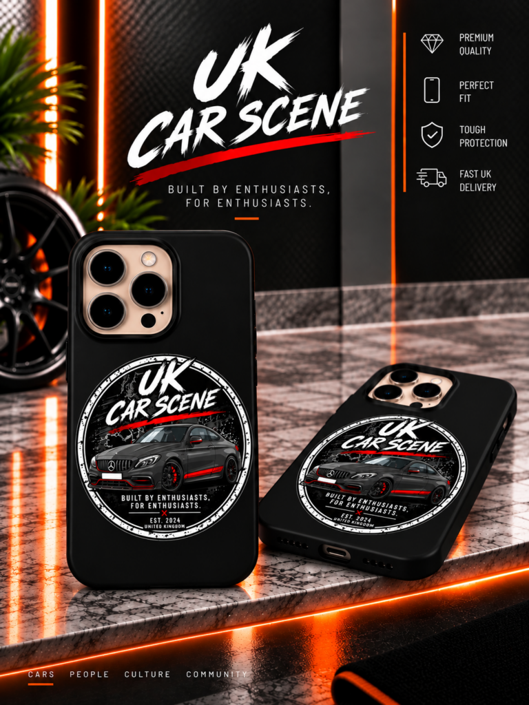 UK Car Scene Official Logo Phone Case