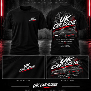 UK Car Scene Graphic T-Shirt
