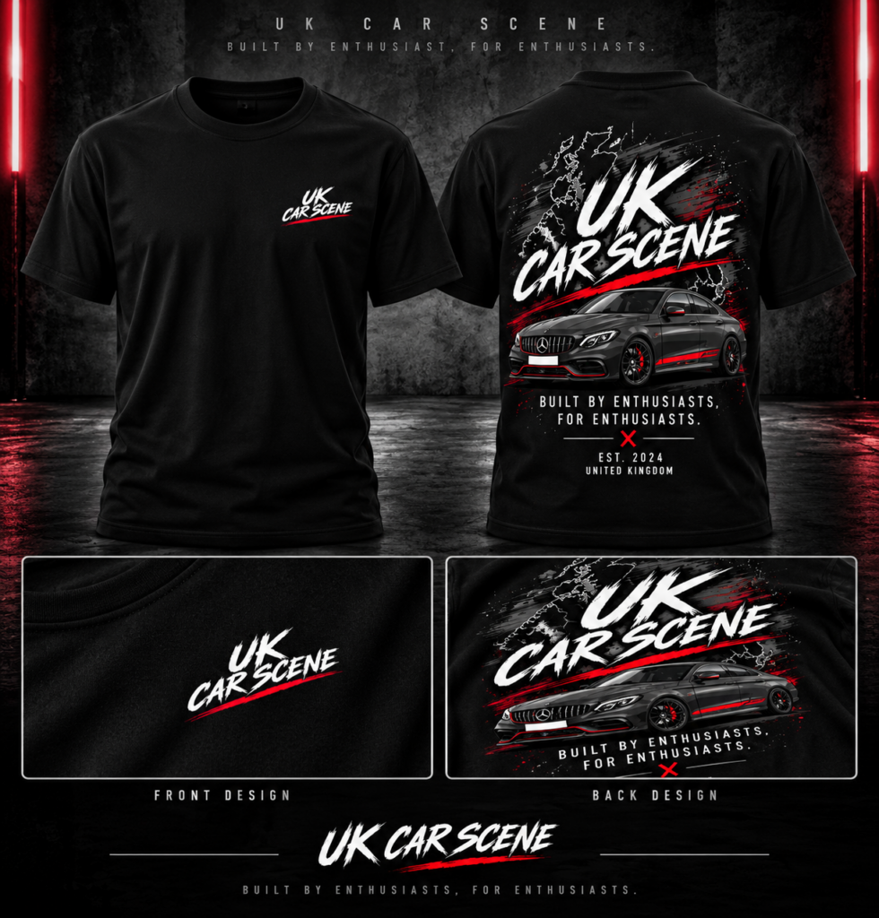 UK Car Scene Graphic T-Shirt